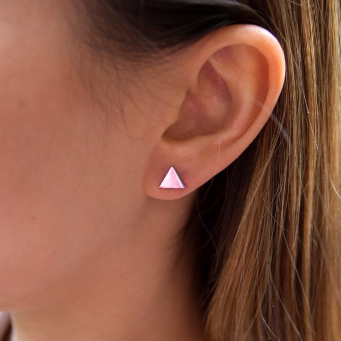 Náušnice KUKU EAR3S Triangle